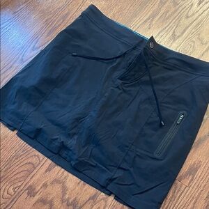Columbia Black Mini Skirt